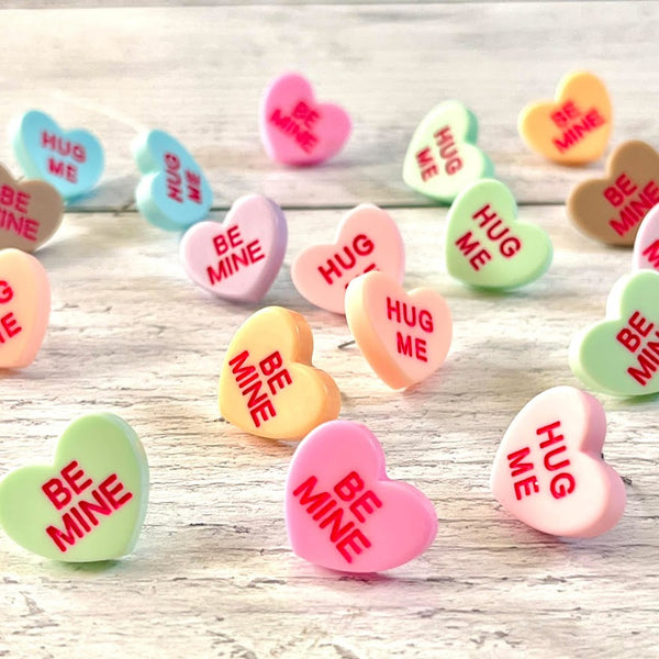 Candy Heart Earrings