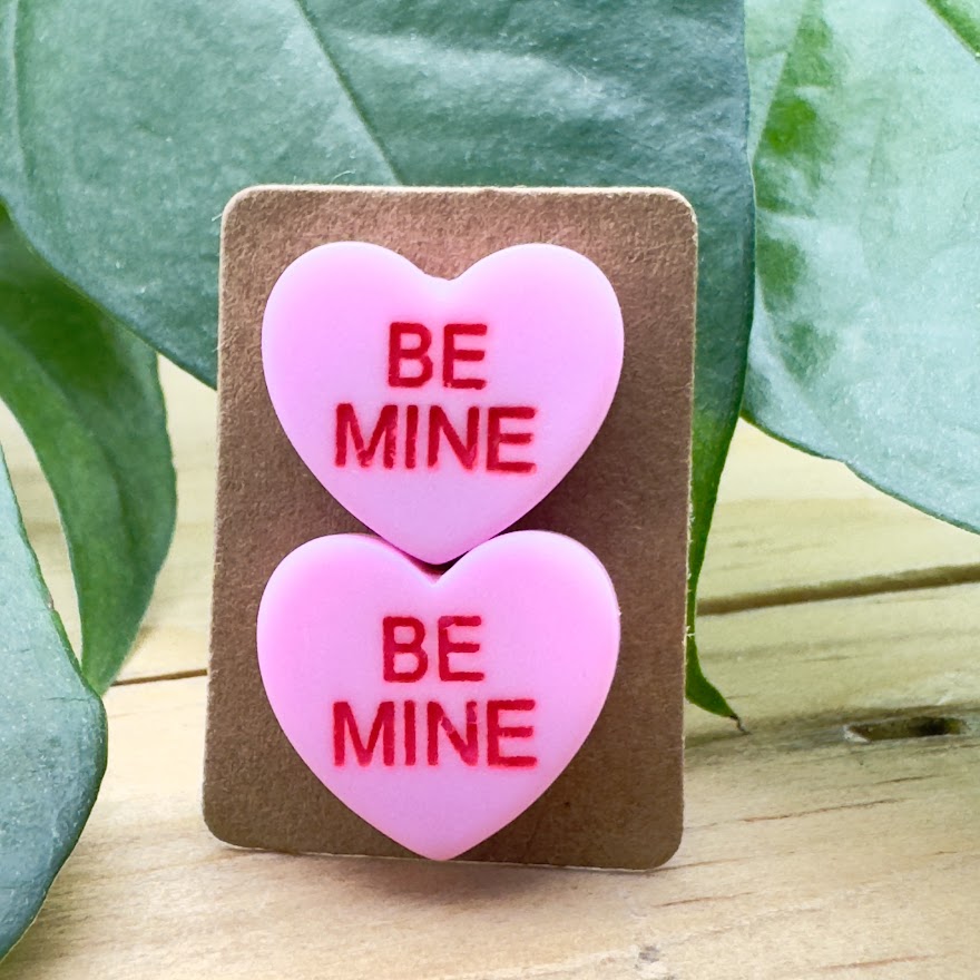 Candy Heart Earrings