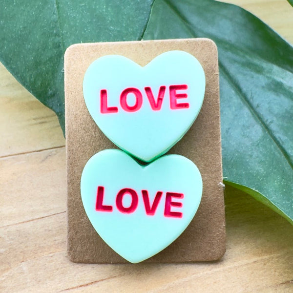 Candy Heart Earrings