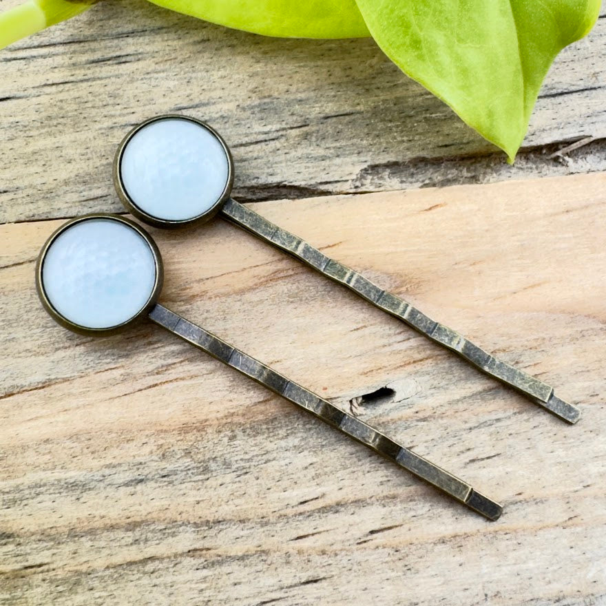 Golf Ball Bobby Pins